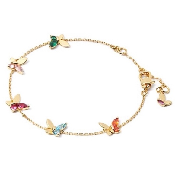 KATE SPADE • Social Butterfly Colorful Bracelet - Picture 1 of 6